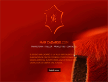 Tablet Screenshot of marcadarso.com